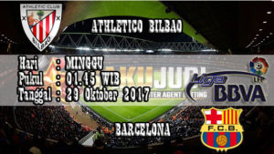 Prediksi Bola Athletic Bilbao vs Barcelona 29 Oktober 2017
