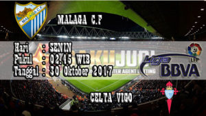 Prediksi Pertandingan Bola Malaga vs Celta Vigo 30 Oktober 2017